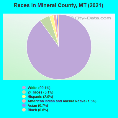 Races in Mineral County, MT (2019)