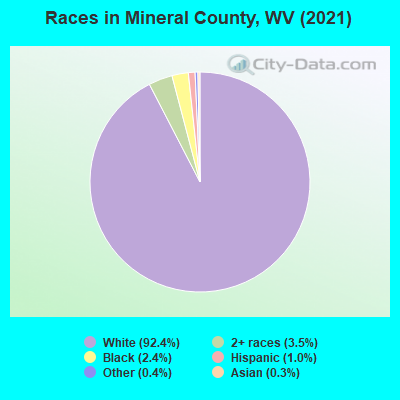 Races in Mineral County, WV (2019)
