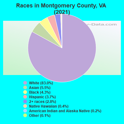 Races in Montgomery County, VA (2021)