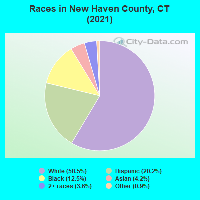 Races in New Haven County, CT (2019)
