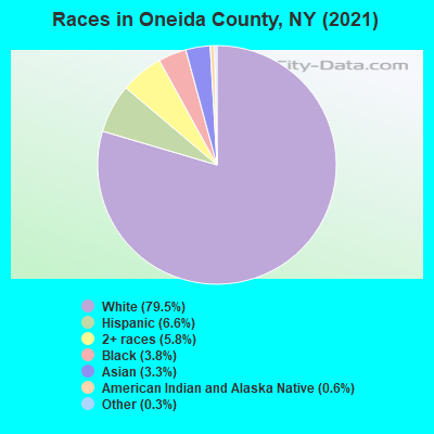 Races in Oneida County, NY (2021)