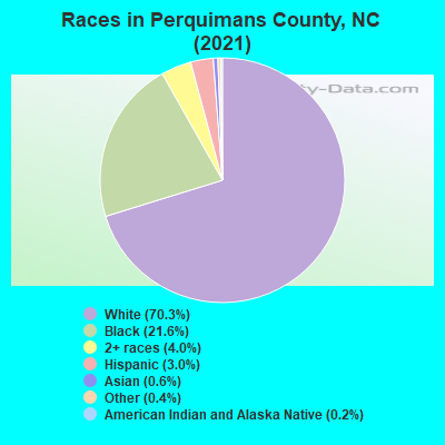 Races in Perquimans County, NC (2019)