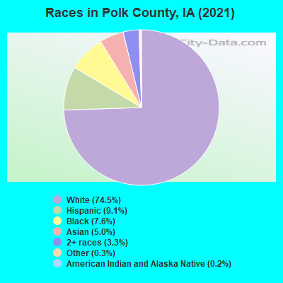 Races in Polk County, IA (2021)