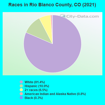 Races in Rio Blanco County, CO (2019)