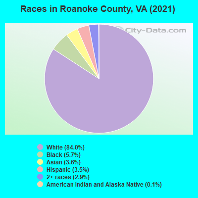 Races in Roanoke County, VA (2019)