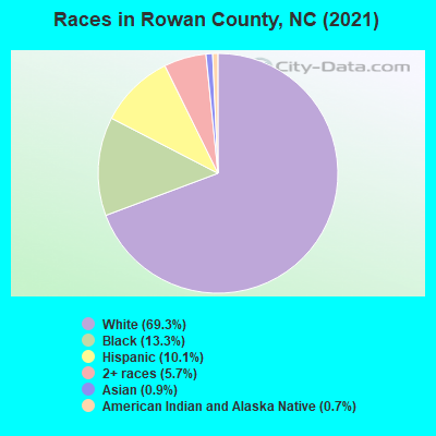 Races in Rowan County, NC (2022)