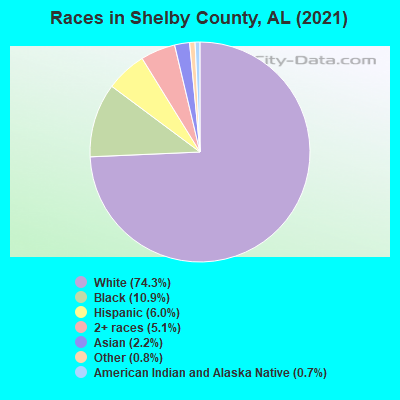 Races in Shelby County, AL (2019)