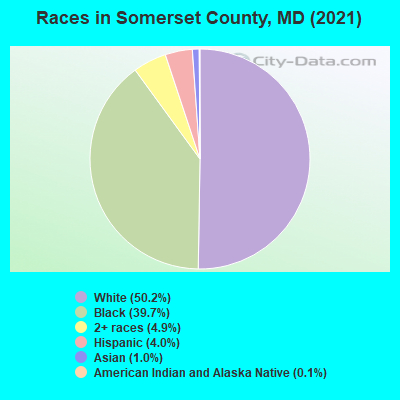 Races in Somerset County, MD (2021)