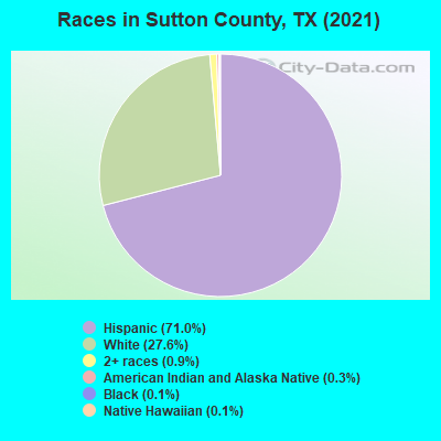 Races in Sutton County, TX (2019)
