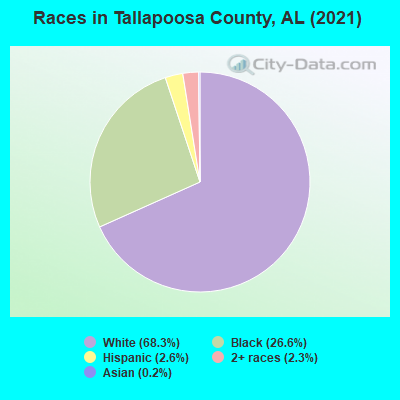 Races in Tallapoosa County, AL (2019)