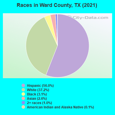 Races in Ward County, TX (2019)