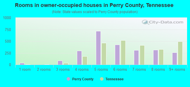 Rooms in owner-occupied houses in Perry County, Tennessee