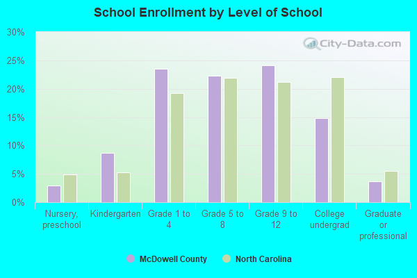 School Enrollment by Level of School