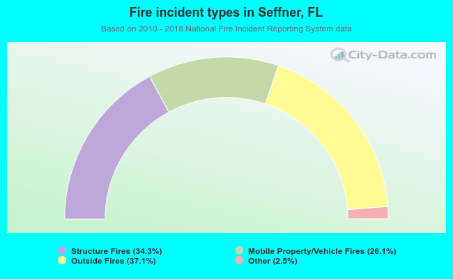 Fire incident types in Seffner, FL