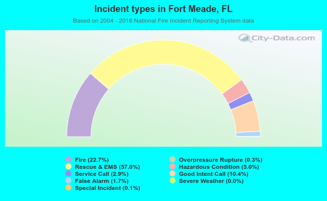 Incident types in Fort Meade, FL