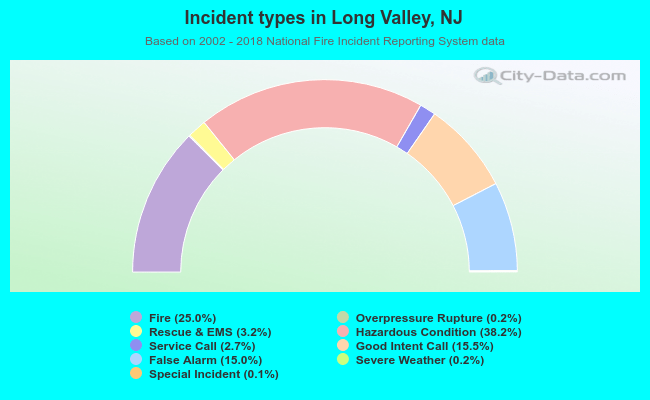 Incident types in Long Valley, NJ