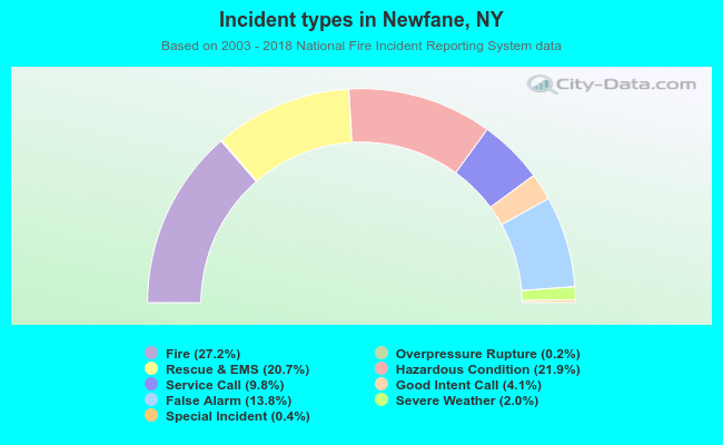 Incident types in Newfane, NY