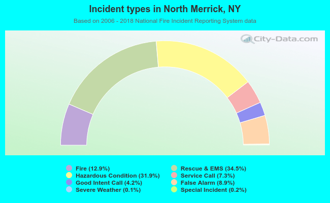 Incident types in North Merrick, NY
