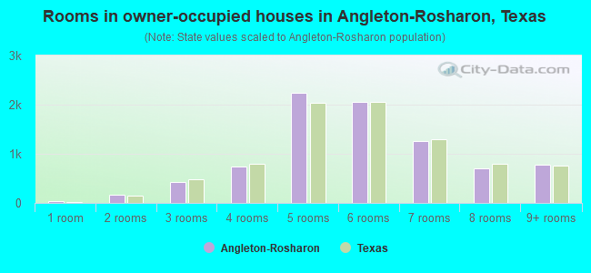 Rooms in owner-occupied houses in Angleton-Rosharon, Texas