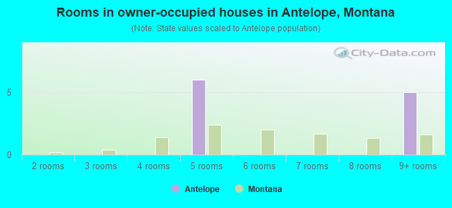 Rooms in owner-occupied houses in Antelope, Montana