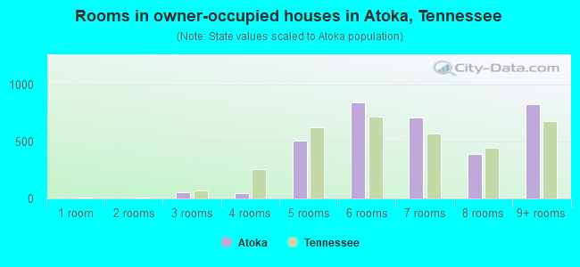 Rooms in owner-occupied houses in Atoka, Tennessee