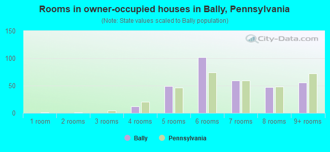 Rooms in owner-occupied houses in Bally, Pennsylvania