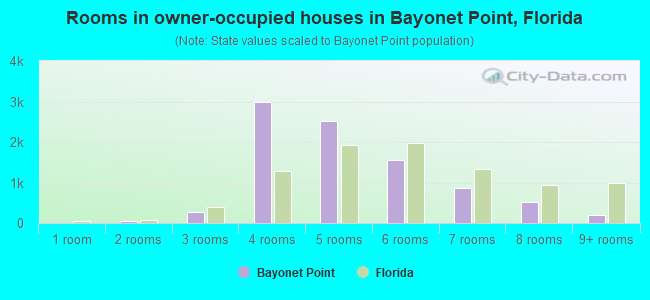 Rooms in owner-occupied houses in Bayonet Point, Florida