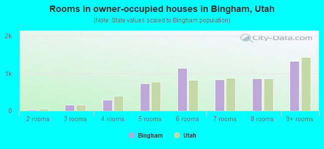 Rooms in owner-occupied houses in Bingham, Utah