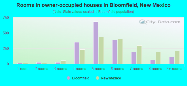 Rooms in owner-occupied houses in Bloomfield, New Mexico