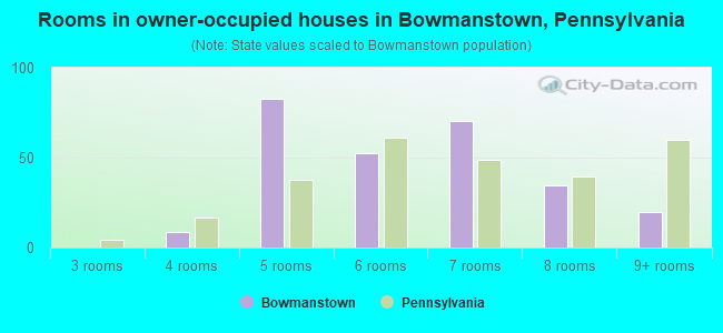 Rooms in owner-occupied houses in Bowmanstown, Pennsylvania
