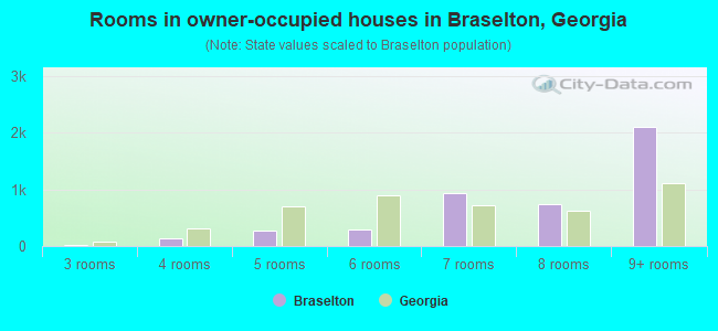 Rooms in owner-occupied houses in Braselton, Georgia