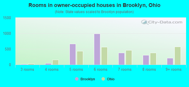Rooms in owner-occupied houses in Brooklyn, Ohio