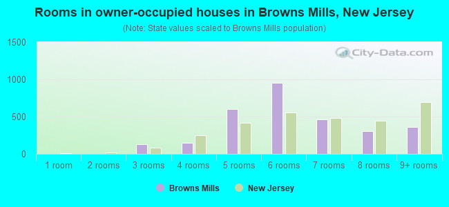 Rooms in owner-occupied houses in Browns Mills, New Jersey