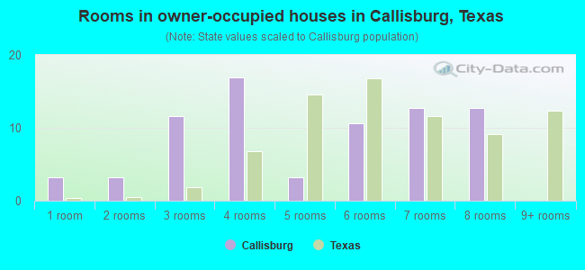 Rooms in owner-occupied houses in Callisburg, Texas
