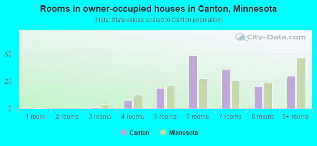 Rooms in owner-occupied houses in Canton, Minnesota