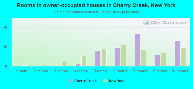 Rooms in owner-occupied houses in Cherry Creek, New York