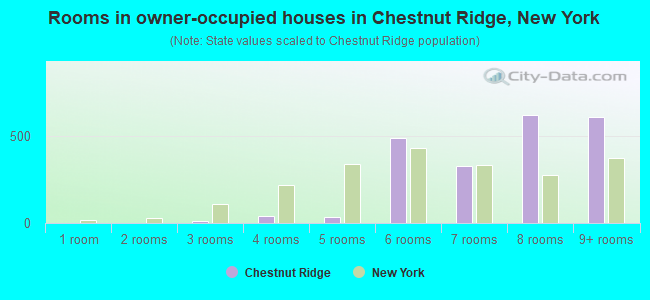 Rooms in owner-occupied houses in Chestnut Ridge, New York