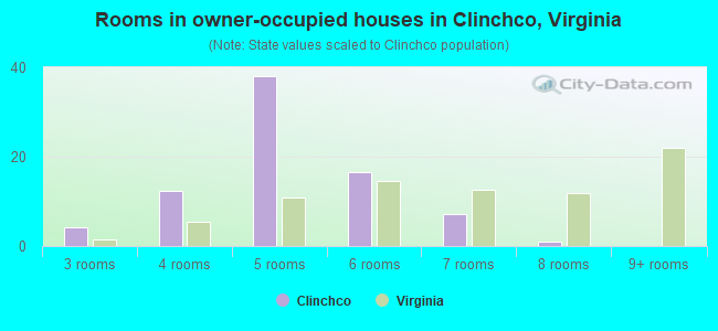 Rooms in owner-occupied houses in Clinchco, Virginia