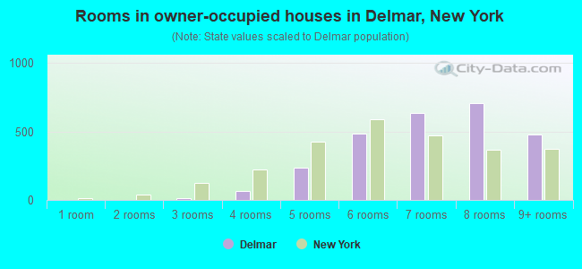 Rooms in owner-occupied houses in Delmar, New York