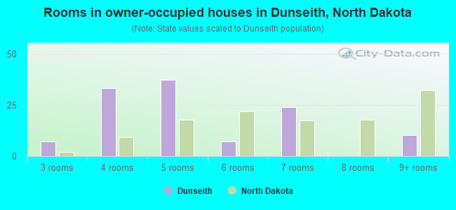 Rooms in owner-occupied houses in Dunseith, North Dakota