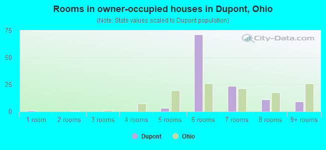 Rooms in owner-occupied houses in Dupont, Ohio