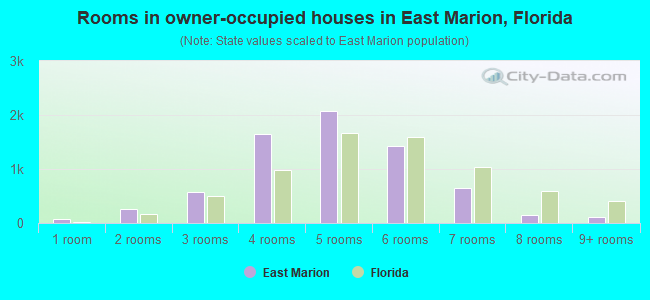 Rooms in owner-occupied houses in East Marion, Florida