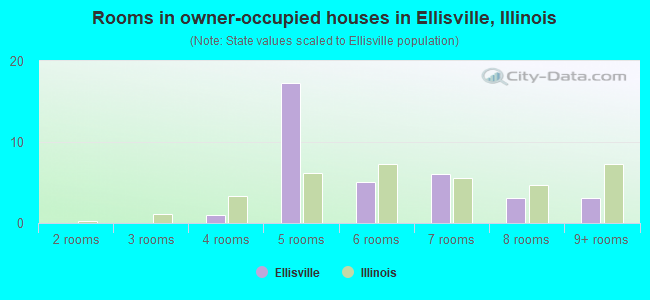 Rooms in owner-occupied houses in Ellisville, Illinois