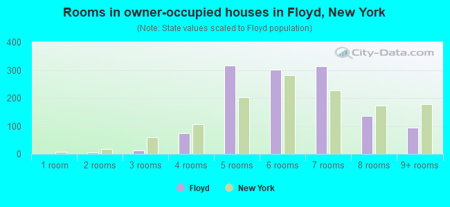Rooms in owner-occupied houses in Floyd, New York