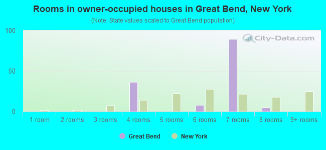 Rooms in owner-occupied houses in Great Bend, New York