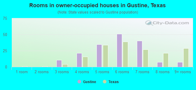 Rooms in owner-occupied houses in Gustine, Texas
