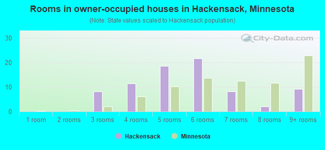 Rooms in owner-occupied houses in Hackensack, Minnesota