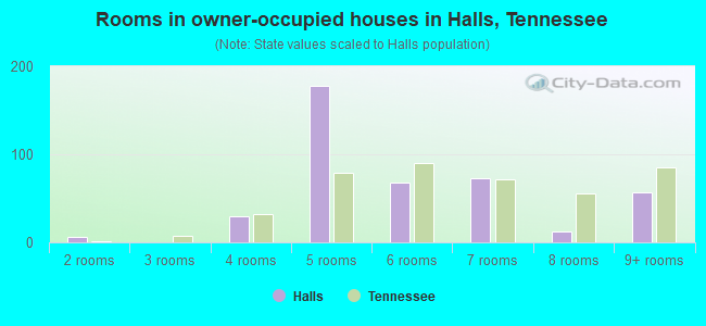 Rooms in owner-occupied houses in Halls, Tennessee