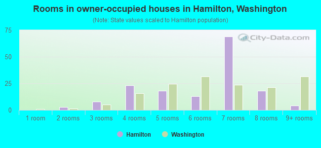 Rooms in owner-occupied houses in Hamilton, Washington