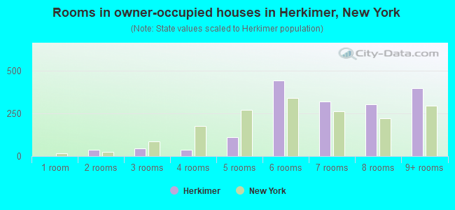 Rooms in owner-occupied houses in Herkimer, New York
